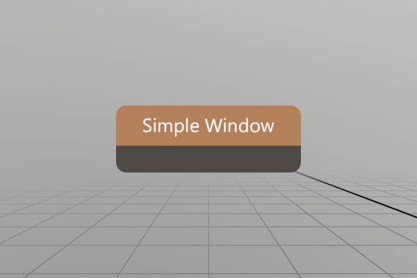 Simple UI