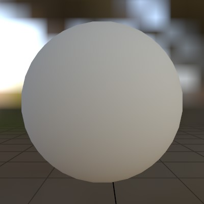 Default Material example