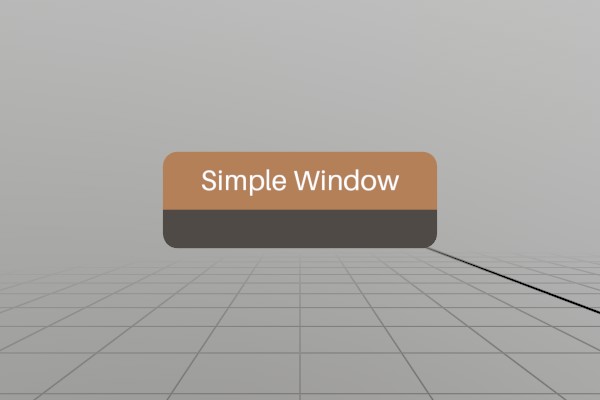 Simple UI