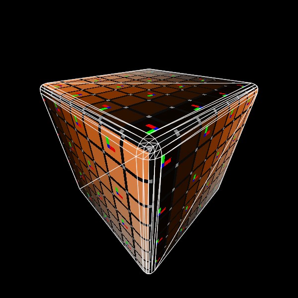 Procedural Rounded Cube Mesh