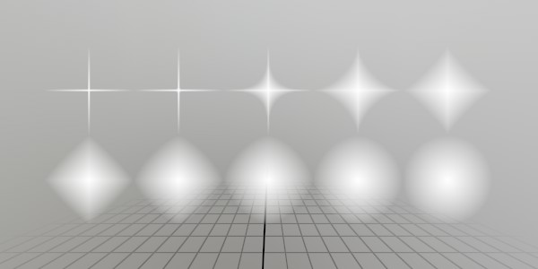 Generated particle sprites